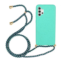Load image into Gallery viewer, Wheat Straw Material + TPU Protective Case with Lanyard, For Samsung Galaxy A12, For Samsung Galaxy A32 5G, For Samsung Galaxy A52 5G / 4G, For Samsung Galaxy A72 5G / 4G
