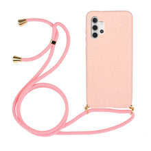Load image into Gallery viewer, Wheat Straw Material + TPU Protective Case with Lanyard, For Samsung Galaxy A12, For Samsung Galaxy A32 5G, For Samsung Galaxy A52 5G / 4G, For Samsung Galaxy A72 5G / 4G