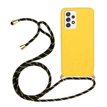 Load image into Gallery viewer, Wheat Straw Material + TPU Protective Case with Lanyard, For Samsung Galaxy A12, For Samsung Galaxy A32 5G, For Samsung Galaxy A52 5G / 4G, For Samsung Galaxy A72 5G / 4G