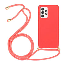 Load image into Gallery viewer, Wheat Straw Material + TPU Protective Case with Lanyard, For Samsung Galaxy A12, For Samsung Galaxy A32 5G, For Samsung Galaxy A52 5G / 4G, For Samsung Galaxy A72 5G / 4G