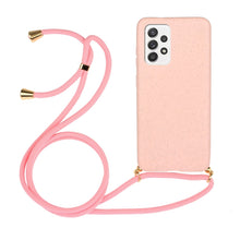Load image into Gallery viewer, Wheat Straw Material + TPU Protective Case with Lanyard, For Samsung Galaxy A12, For Samsung Galaxy A32 5G, For Samsung Galaxy A52 5G / 4G, For Samsung Galaxy A72 5G / 4G