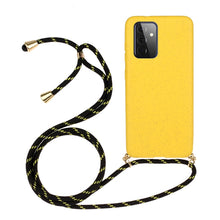 Load image into Gallery viewer, Wheat Straw Material + TPU Protective Case with Lanyard, For Samsung Galaxy A12, For Samsung Galaxy A32 5G, For Samsung Galaxy A52 5G / 4G, For Samsung Galaxy A72 5G / 4G