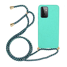 Load image into Gallery viewer, Wheat Straw Material + TPU Protective Case with Lanyard, For Samsung Galaxy A12, For Samsung Galaxy A32 5G, For Samsung Galaxy A52 5G / 4G, For Samsung Galaxy A72 5G / 4G