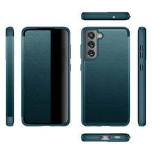 Load image into Gallery viewer, Shockproof Horizontal Flip Plain Leather Phone Case, For Samsung Galaxy S21 FE