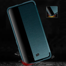 Load image into Gallery viewer, Shockproof Horizontal Flip Plain Leather Phone Case, For Samsung Galaxy S21 FE