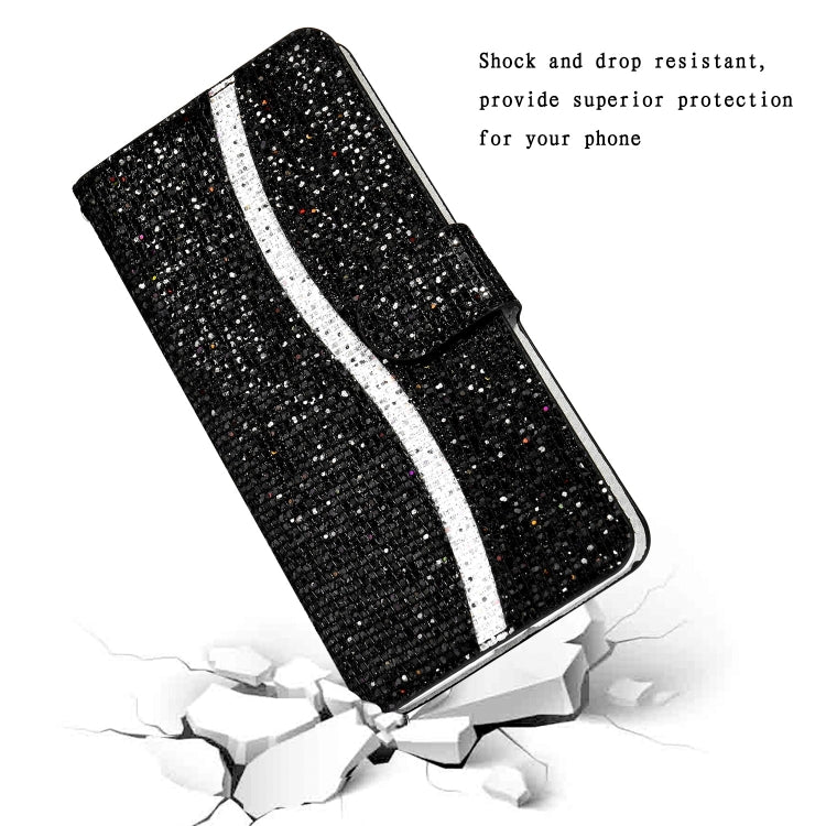 Glitter Powder Horizontal Flip Leather Case with Card Slots & Holder & Lanyard, For Xiaomi Redmi Note 9 5G, For Xiaomi Redmi Note 10 4G, For Xiaomi Redmi Note 10 Pro, For Samsung Galaxy A02 / M02, For Samsung Galaxy A02s(EU Version)                    ...