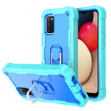 Load image into Gallery viewer, PC + Rubber 3-layers Shockproof Protective Case with Rotating Holder, For Samsung Galaxy A02s, For Samsung Galaxy A12 5G, For Samsung Galaxy A32 5G, For Samsung Galaxy A72 5G / 4G