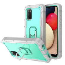 Load image into Gallery viewer, PC + Rubber 3-layers Shockproof Protective Case with Rotating Holder, For Samsung Galaxy A02s, For Samsung Galaxy A12 5G, For Samsung Galaxy A32 5G, For Samsung Galaxy A72 5G / 4G