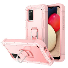Load image into Gallery viewer, PC + Rubber 3-layers Shockproof Protective Case with Rotating Holder, For Samsung Galaxy A02s, For Samsung Galaxy A12 5G, For Samsung Galaxy A32 5G, For Samsung Galaxy A72 5G / 4G