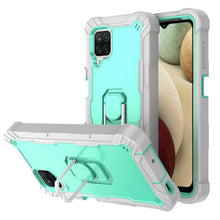 Load image into Gallery viewer, PC + Rubber 3-layers Shockproof Protective Case with Rotating Holder, For Samsung Galaxy A02s, For Samsung Galaxy A12 5G, For Samsung Galaxy A32 5G, For Samsung Galaxy A72 5G / 4G