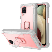 Load image into Gallery viewer, PC + Rubber 3-layers Shockproof Protective Case with Rotating Holder, For Samsung Galaxy A02s, For Samsung Galaxy A12 5G, For Samsung Galaxy A32 5G, For Samsung Galaxy A72 5G / 4G