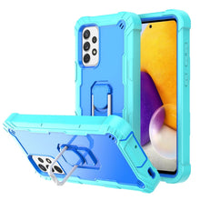Load image into Gallery viewer, PC + Rubber 3-layers Shockproof Protective Case with Rotating Holder, For Samsung Galaxy A02s, For Samsung Galaxy A12 5G, For Samsung Galaxy A32 5G, For Samsung Galaxy A72 5G / 4G