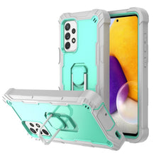 Load image into Gallery viewer, PC + Rubber 3-layers Shockproof Protective Case with Rotating Holder, For Samsung Galaxy A02s, For Samsung Galaxy A12 5G, For Samsung Galaxy A32 5G, For Samsung Galaxy A72 5G / 4G