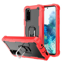 Load image into Gallery viewer, PC + Rubber 3-layers Shockproof Protective Case with Rotating Holder, For Samsung Galaxy S20 FE / FE 5G, For LG Velvet