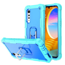 Load image into Gallery viewer, PC + Rubber 3-layers Shockproof Protective Case with Rotating Holder, For Samsung Galaxy S20 FE / FE 5G, For LG Velvet