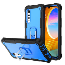 Load image into Gallery viewer, PC + Rubber 3-layers Shockproof Protective Case with Rotating Holder, For Samsung Galaxy S20 FE / FE 5G, For LG Velvet