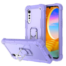 Load image into Gallery viewer, PC + Rubber 3-layers Shockproof Protective Case with Rotating Holder, For Samsung Galaxy S20 FE / FE 5G, For LG Velvet