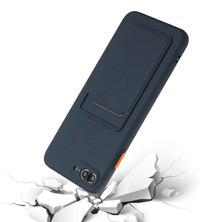 Card Slot Design Shockproof TPU Protective Case, For iPhone 8 & 7, For iPhone 8 Plus & 7 Plus, For iPhone 11, For iPhone 11 Pro