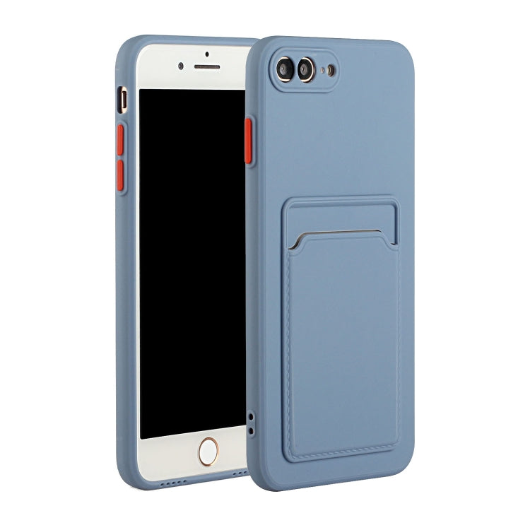 Card Slot Design Shockproof TPU Protective Case, For iPhone 8 & 7, For iPhone 8 Plus & 7 Plus, For iPhone 11, For iPhone 11 Pro