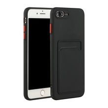 Load image into Gallery viewer, Card Slot Design Shockproof TPU Protective Case, For iPhone 8 &amp; 7, For iPhone 8 Plus &amp; 7 Plus, For iPhone 11, For iPhone 11 Pro