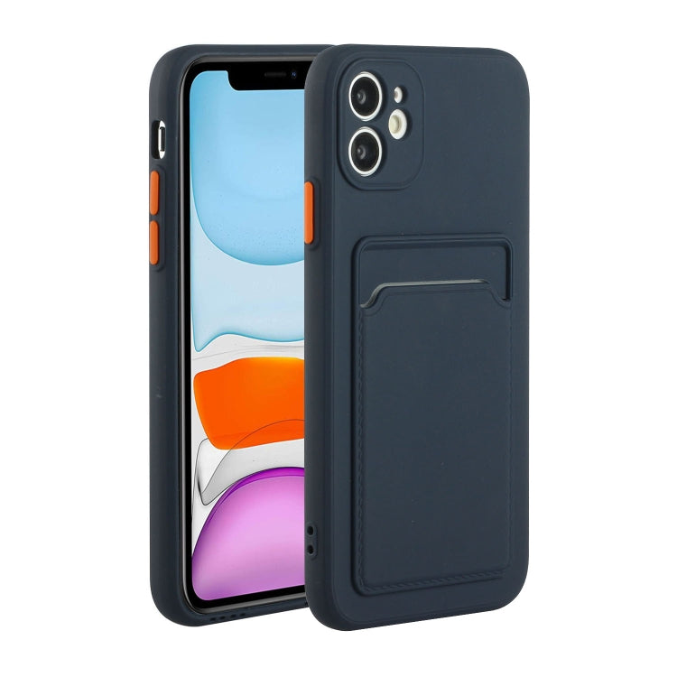 Card Slot Design Shockproof TPU Protective Case, For iPhone 8 & 7, For iPhone 8 Plus & 7 Plus, For iPhone 11, For iPhone 11 Pro