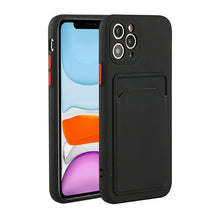 Load image into Gallery viewer, Card Slot Design Shockproof TPU Protective Case, For iPhone 8 &amp; 7, For iPhone 8 Plus &amp; 7 Plus, For iPhone 11, For iPhone 11 Pro