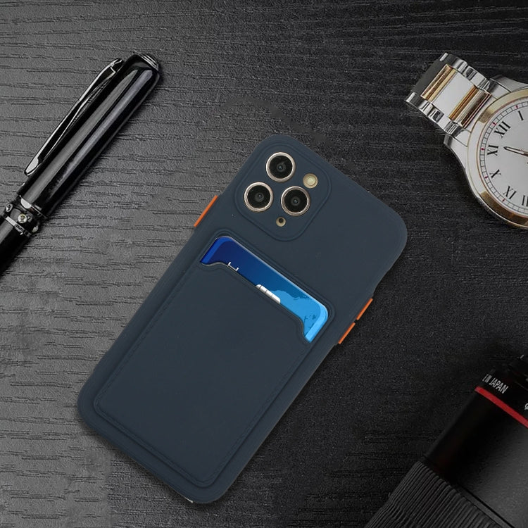 Card Slot Design Shockproof TPU Protective Case, For iPhone 11 Pro Max, For iPhone 12 mini, For iPhone 12, For iPhone 12 Pro