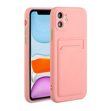 Load image into Gallery viewer, Card Slot Design Shockproof TPU Protective Case, For iPhone 11 Pro Max, For iPhone 12 mini, For iPhone 12, For iPhone 12 Pro