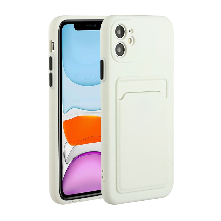 Card Slot Design Shockproof TPU Protective Case, For iPhone 11 Pro Max, For iPhone 12 mini, For iPhone 12, For iPhone 12 Pro