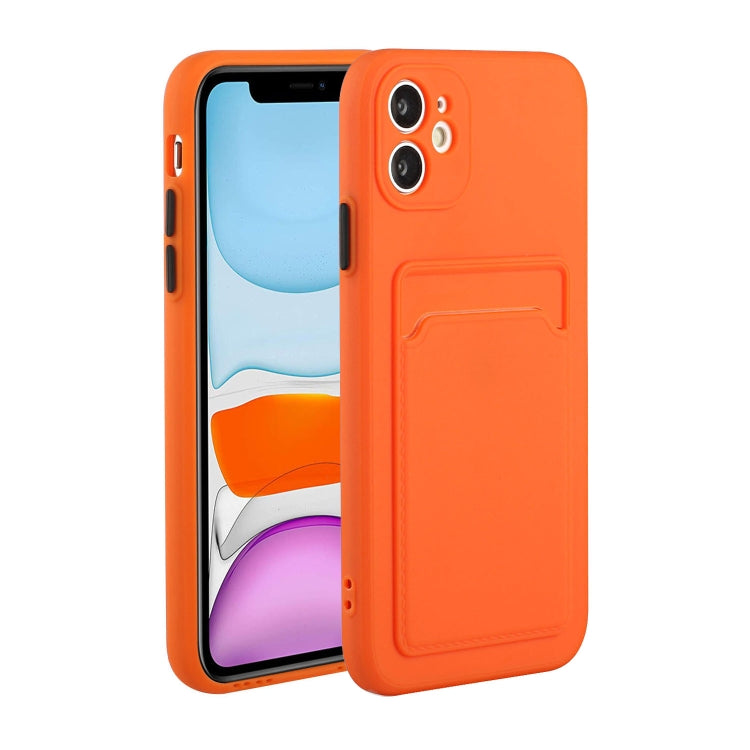 Card Slot Design Shockproof TPU Protective Case, For iPhone 11 Pro Max, For iPhone 12 mini, For iPhone 12, For iPhone 12 Pro