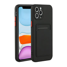 Load image into Gallery viewer, Card Slot Design Shockproof TPU Protective Case, For iPhone 11 Pro Max, For iPhone 12 mini, For iPhone 12, For iPhone 12 Pro