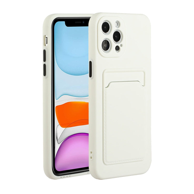 Card Slot Design Shockproof TPU Protective Case, For iPhone 12 Pro Max, For iPhone X / XS, For iPhone XR, For iPhone XS Max