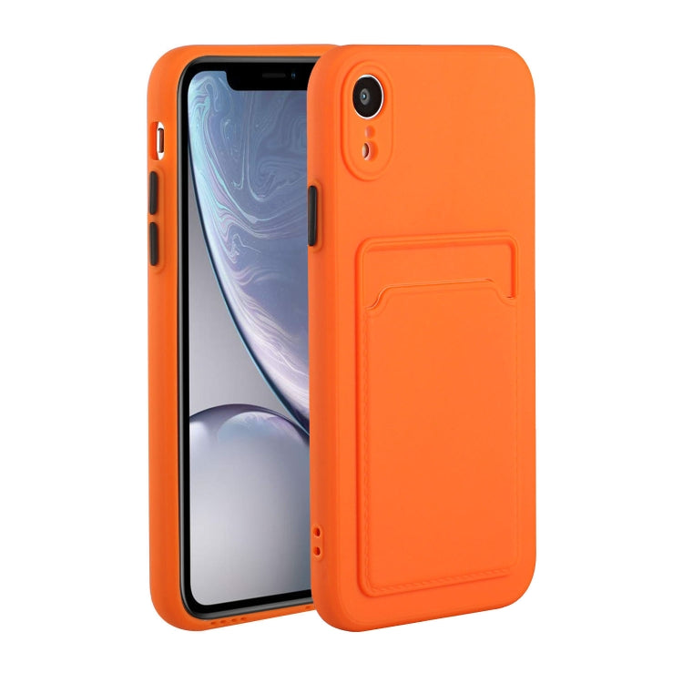 Card Slot Design Shockproof TPU Protective Case, For iPhone 12 Pro Max, For iPhone X / XS, For iPhone XR, For iPhone XS Max