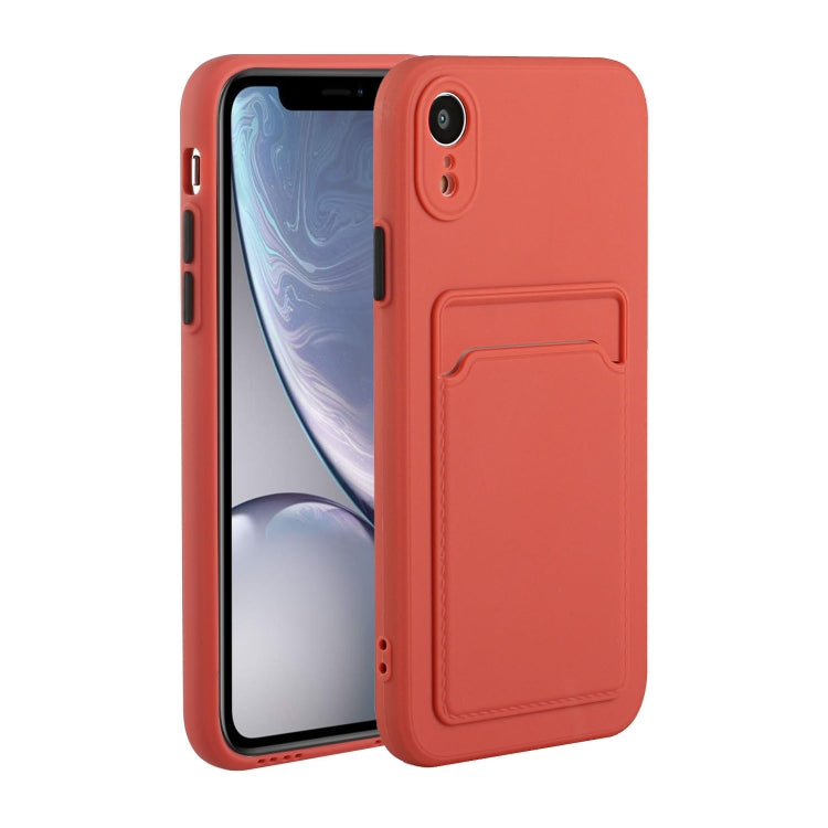 Card Slot Design Shockproof TPU Protective Case, For iPhone 12 Pro Max, For iPhone X / XS, For iPhone XR, For iPhone XS Max