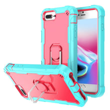 Load image into Gallery viewer, PC + Rubber 3-layers Shockproof Protective Case with Rotating Holder, For iPhone 8 Plus / 7 Plus, For iPhone 11, For iPhone 11 Pro, For iPhone 11 Pro Max
