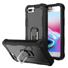 Load image into Gallery viewer, PC + Rubber 3-layers Shockproof Protective Case with Rotating Holder, For iPhone 8 Plus / 7 Plus, For iPhone 11, For iPhone 11 Pro, For iPhone 11 Pro Max