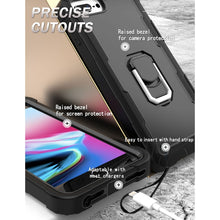 Load image into Gallery viewer, PC + Rubber 3-layers Shockproof Protective Case with Rotating Holder, For iPhone 8 Plus / 7 Plus, For iPhone 11, For iPhone 11 Pro, For iPhone 11 Pro Max