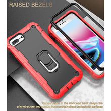 Load image into Gallery viewer, PC + Rubber 3-layers Shockproof Protective Case with Rotating Holder, For iPhone 8 Plus / 7 Plus, For iPhone 11, For iPhone 11 Pro, For iPhone 11 Pro Max