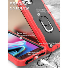 Load image into Gallery viewer, PC + Rubber 3-layers Shockproof Protective Case with Rotating Holder, For iPhone 8 Plus / 7 Plus, For iPhone 11, For iPhone 11 Pro, For iPhone 11 Pro Max