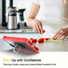 Load image into Gallery viewer, PC + Rubber 3-layers Shockproof Protective Case with Rotating Holder, For iPhone 8 Plus / 7 Plus, For iPhone 11, For iPhone 11 Pro, For iPhone 11 Pro Max