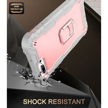 Load image into Gallery viewer, PC + Rubber 3-layers Shockproof Protective Case with Rotating Holder, For iPhone 8 Plus / 7 Plus, For iPhone 11, For iPhone 11 Pro, For iPhone 11 Pro Max
