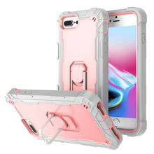 Load image into Gallery viewer, PC + Rubber 3-layers Shockproof Protective Case with Rotating Holder, For iPhone 8 Plus / 7 Plus, For iPhone 11, For iPhone 11 Pro, For iPhone 11 Pro Max