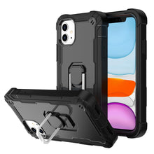 Load image into Gallery viewer, PC + Rubber 3-layers Shockproof Protective Case with Rotating Holder, For iPhone 8 Plus / 7 Plus, For iPhone 11, For iPhone 11 Pro, For iPhone 11 Pro Max