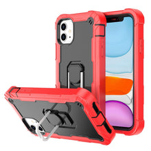 Load image into Gallery viewer, PC + Rubber 3-layers Shockproof Protective Case with Rotating Holder, For iPhone 8 Plus / 7 Plus, For iPhone 11, For iPhone 11 Pro, For iPhone 11 Pro Max