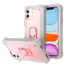 Load image into Gallery viewer, PC + Rubber 3-layers Shockproof Protective Case with Rotating Holder, For iPhone 8 Plus / 7 Plus, For iPhone 11, For iPhone 11 Pro, For iPhone 11 Pro Max