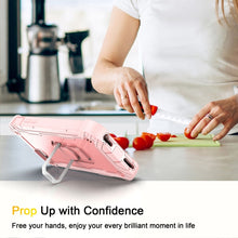 Load image into Gallery viewer, PC + Rubber 3-layers Shockproof Protective Case with Rotating Holder, For iPhone SE 2022 / SE 2020 / 8 / 7, For iPhone XS / X, For iPhone XR, For iPhone XS Max