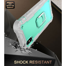 Load image into Gallery viewer, PC + Rubber 3-layers Shockproof Protective Case with Rotating Holder, For iPhone XS / X, For iPhone XR, For iPhone XS Max