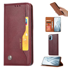 Load image into Gallery viewer, Knead Skin Texture Horizontal Flip Leather Case with Photo Frame &amp; Holder &amp; Card Slots &amp; Wallet, For Xiaomi Mi 11 Pro, For Xiaomi Mi 11 Lite, For Samsung Galaxy S21 FE