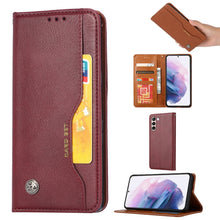 Load image into Gallery viewer, Knead Skin Texture Horizontal Flip Leather Case with Photo Frame &amp; Holder &amp; Card Slots &amp; Wallet, For Xiaomi Mi 11 Pro, For Xiaomi Mi 11 Lite, For Samsung Galaxy S21 FE