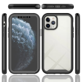 Starry Sky Solid Color Series Shockproof PC + TPU Case with PET Film, For iPhone 11 Pro, For iPhone 11 Pro Max, For iPhone 12 mini, For iPhone 12 / 12 Pro, For iPhone 12 Pro Max